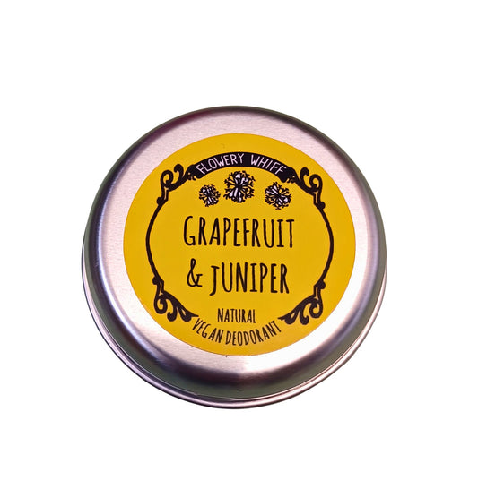 Grapefruit & Juniper Vegan Deodorant Tins