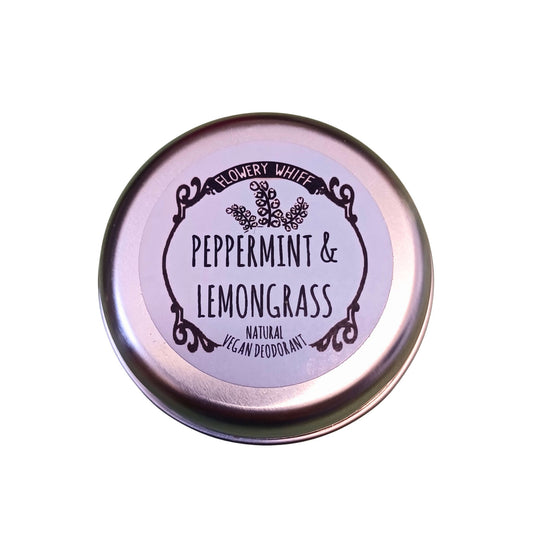 Peppermint & Lemongrass Vegan Deodorant Tins