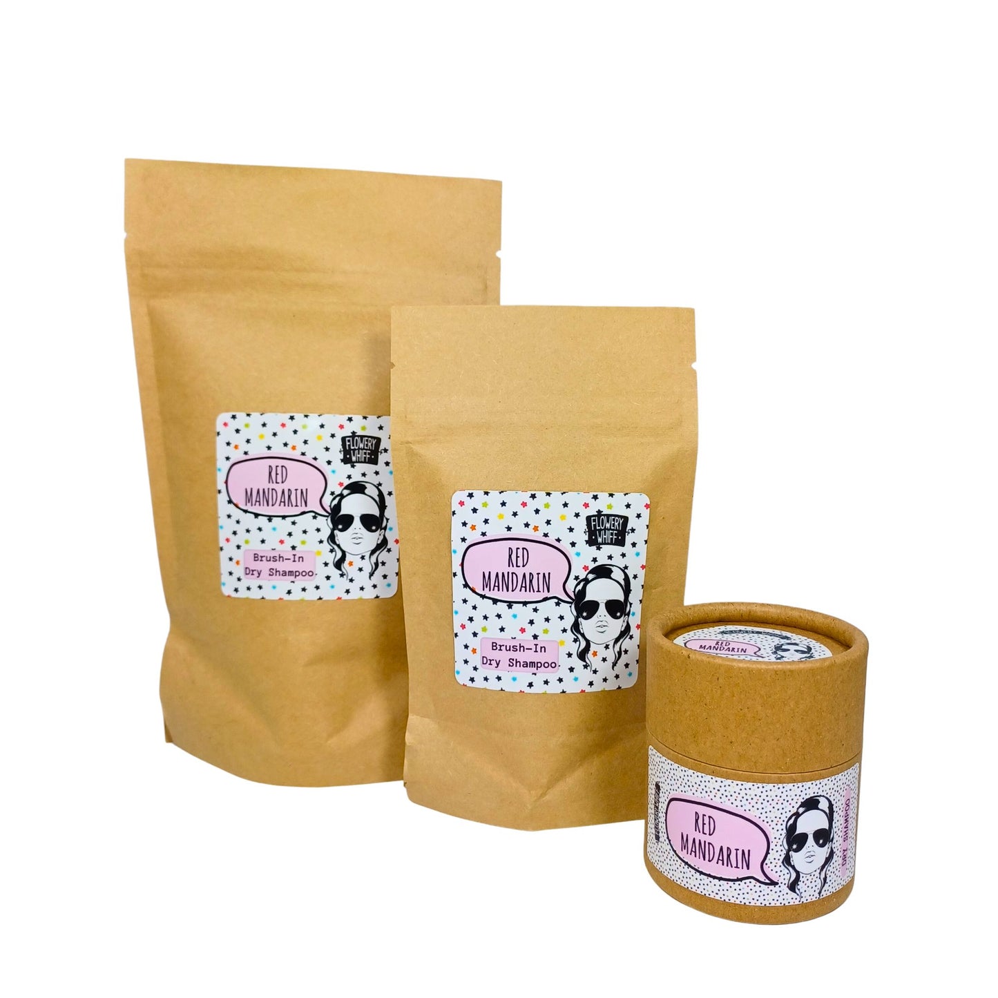 Red Mandarin - Brush-In Dry Shampoo Shaker Pot