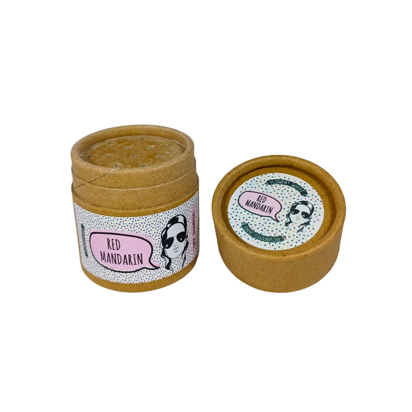 Red Mandarin - Brush-In Dry Shampoo Shaker Pot