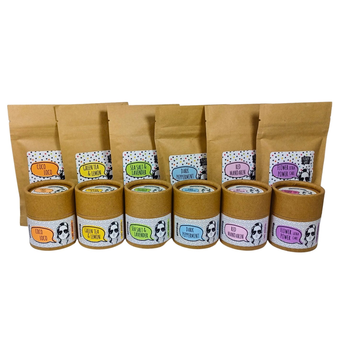 Flower Power - Brush-In Dry Shampoo Refill Pouches