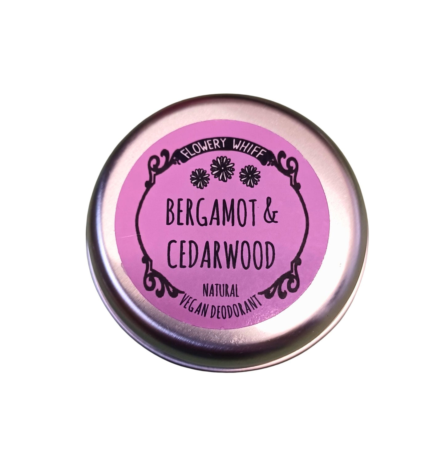 Bergamot & Cedarwood Vegan Deodorant Tins