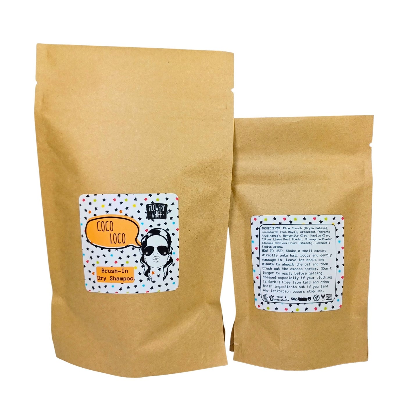 Coco Loco - Brush-In Dry Shampoo Refill Pouches