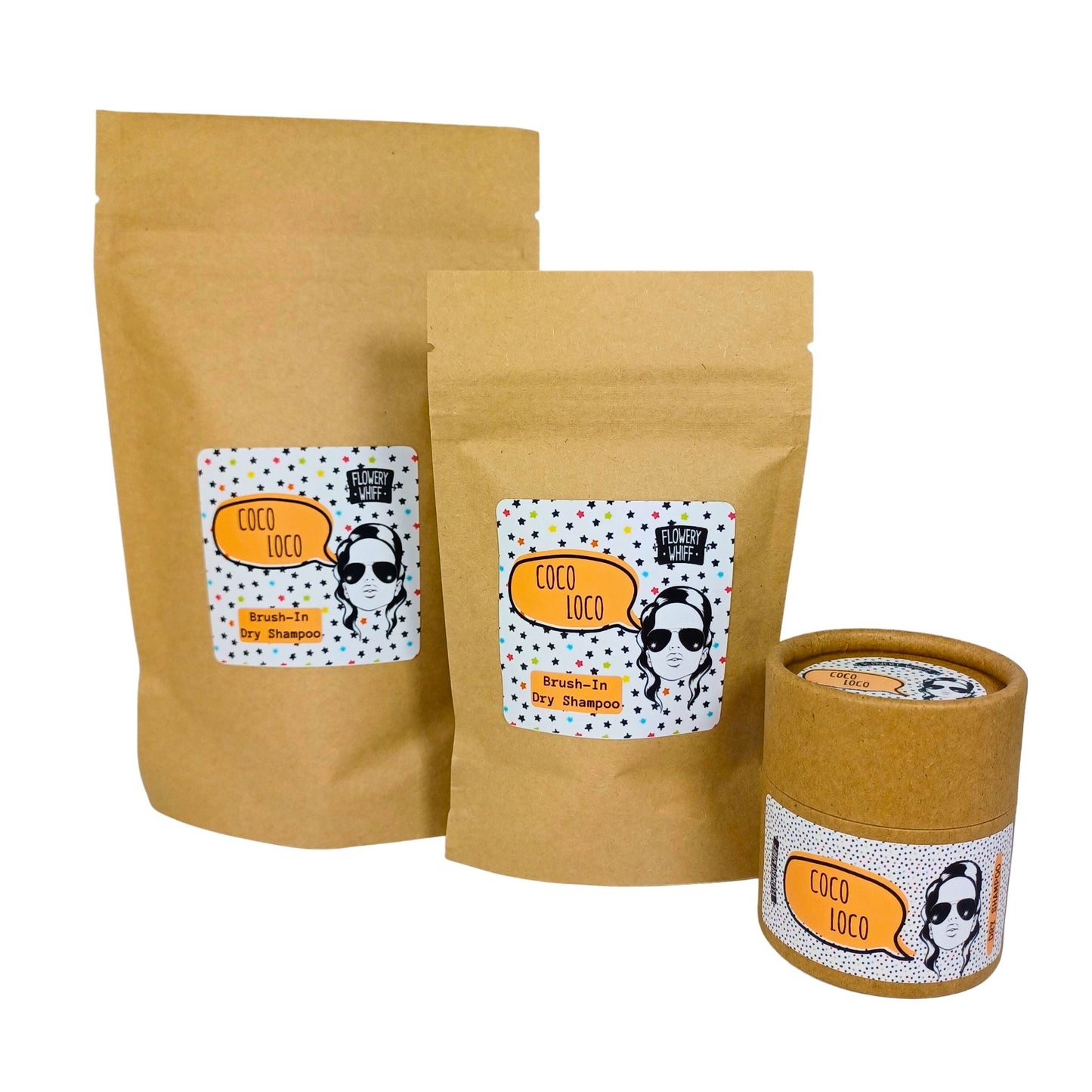 Coco Loco - Brush-In Dry Shampoo Refill Pouches