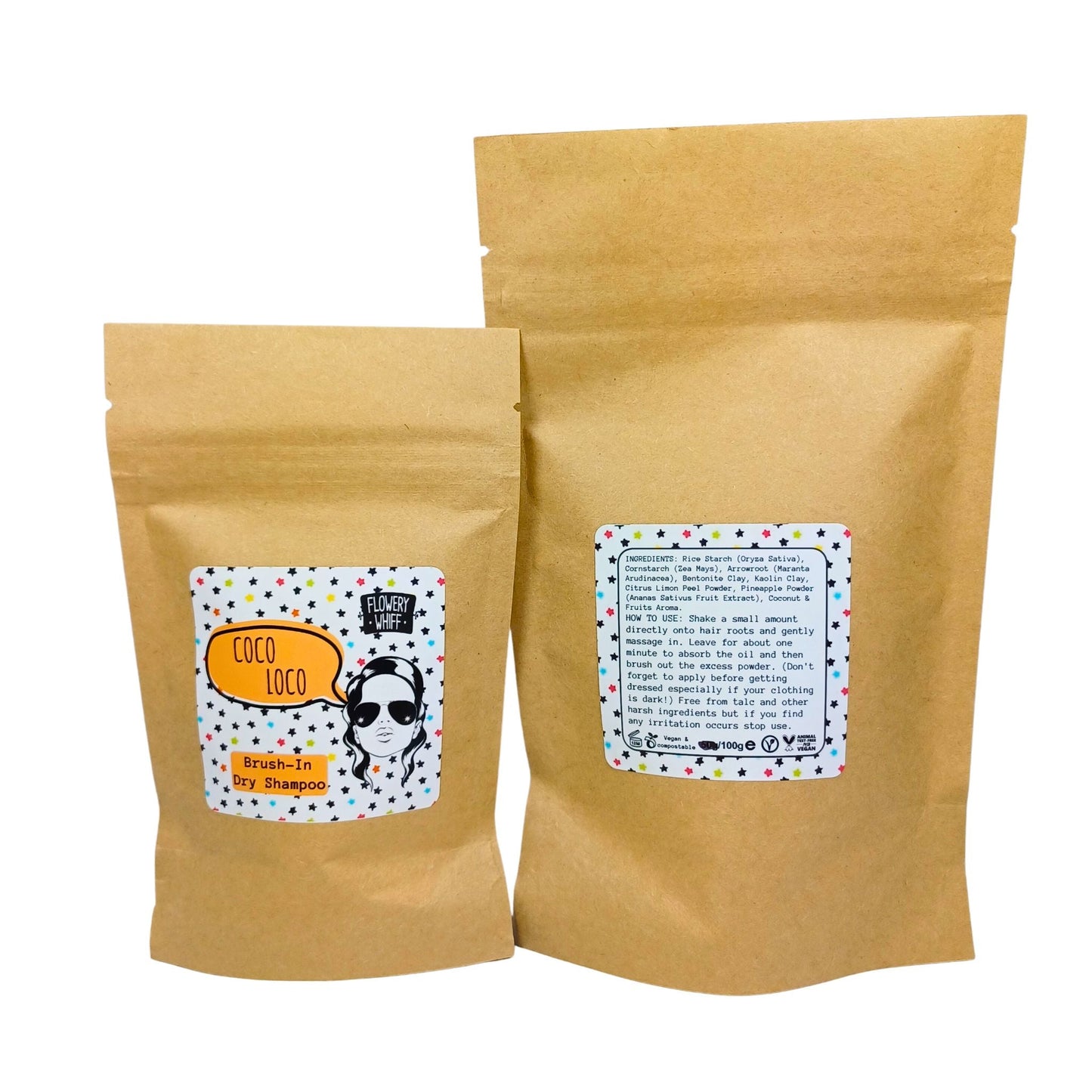 Coco Loco - Brush-In Dry Shampoo Refill Pouches