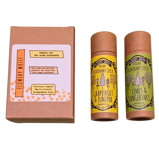 Dynamic Duo - Two Vegan Deodorants in Gift Box
