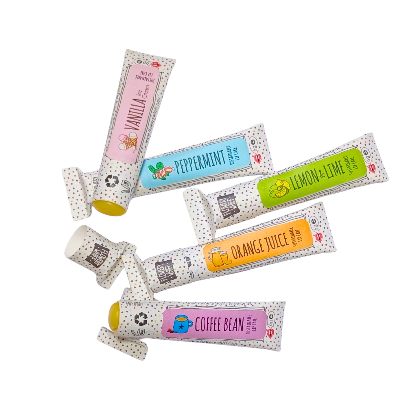 Sustainable Lip Care Balm - Orange Juice