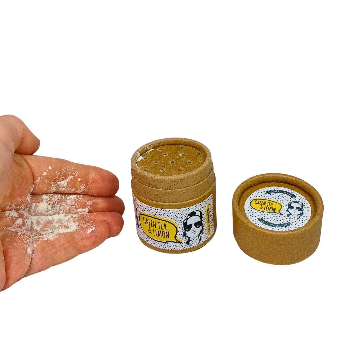Green Tea & Lemon - Brush-In Dry Shampoo Refill Pouches