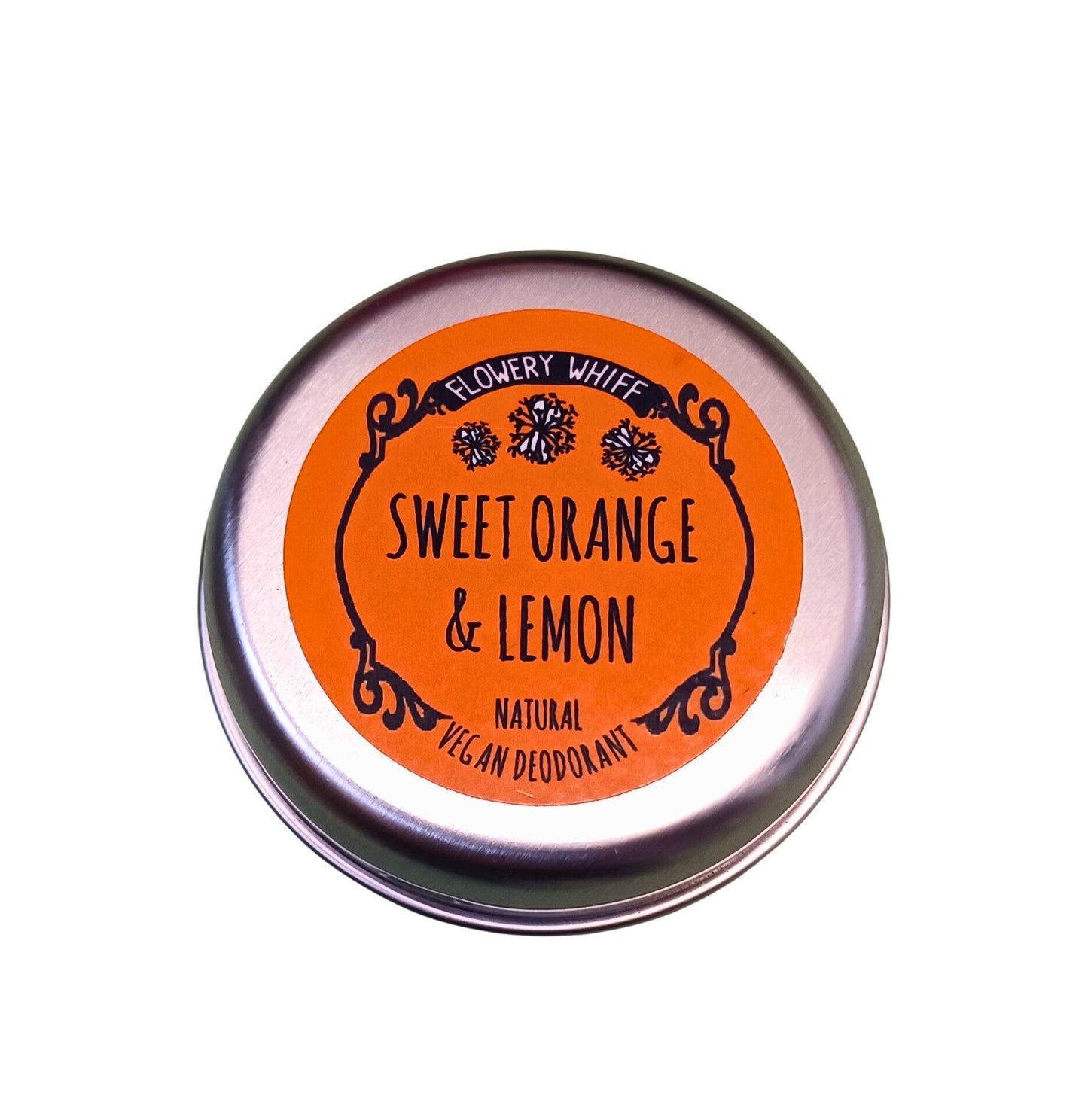 Sweet Orange & Lemon Vegan Deodorant Tins